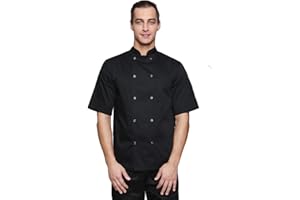 MIRABELLA HEALTH & BEAUTY Veste de Chef Oregano Unisexe à Manches Courtes