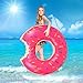 Produktbild opamoo Schwimmring, Aufblasbarer Schwimmring Donut Floating-Ring Riesen Schwimmring Float Spielzeug für Erwachsene Kinder Pool Party Strand - 120cm, Rosa