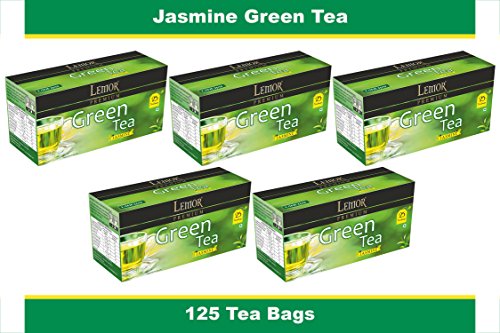 Lemor Green Tea With Jasmine (5 Pack Of 25 Tea Bag Box) RS.445 (43.00% Off) - Amazon Lemor Green Tea With Jasmine (5 Pack Of 25 Tea Bag Box) RS.445 (43.00% Off) - Amazon