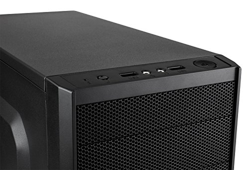 NOX NXCBAYMX - Caja de Ordenador Torre Micro ATX  Color Negro