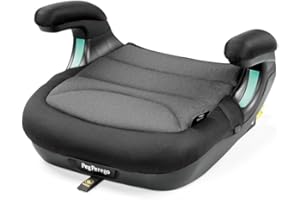 Peg Perego Viaggio Shuttle fotelik samochodowy z ISOFIX dla dzieci w wieku od 125 do 150 cm (6-12 lat), 22-36 kg, Crystal Black