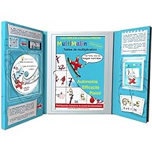 MultiMalin - tables de multiplication (coffret contenant 1 livret, 1 DVD et 1 jeu de cartes)