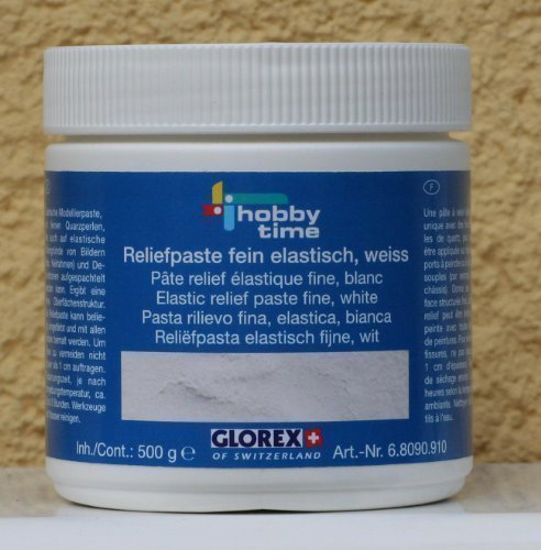 Preisvergleich Produktbild Reliefpaste elastisch fein weiss, 500g