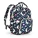 Produktbild bisozer Baby Wickeltaschen Multifunktions-wasserdichte Reise Rucksack Windel Tote Staubbeutel für Baby Care, großes Fassungsvermögen, Einhorn Print
