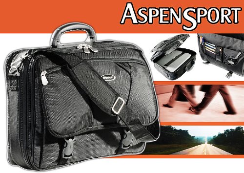 AspenSport Rucksack Cambridge, schwarz, 32 x 42 x 15 cm, 40 Liter, AB06T01 - 2