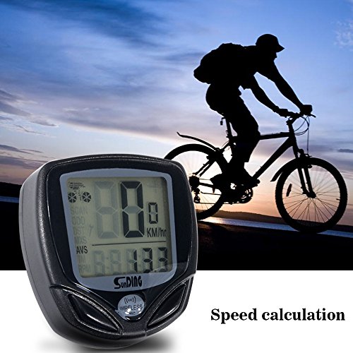 iRegro Fahrradcomputer, Original wasserdicht drahtloser Kilometerzähler, LCD-Hintergrundbeleuchtung-Bewegung-Sensor im Freien, das Realtime Speed Tracking - 7