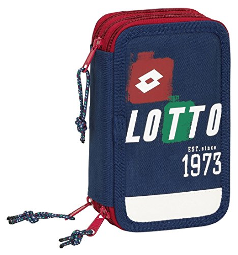 Preisvergleich Produktbild Lotto Federmäppchen Triple, Blau (SAFTA 411622057)