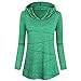 Produktbild Hanomes Damen pullover, Damen Fahsion Bluse mit Langen Ärmeln Yoga Tops Activewear Lauftraining T-Shirt