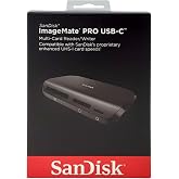 SanDisk ImageMate PRO USB-C Multi-Card Kart Okuyucu SDDR-A631-GNGNN, Siyah