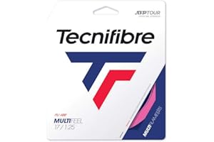 Tecnifibre Multifeel 1.25 Cuerdas de Tenis, Unisex Adulto