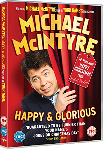 Michael McIntyre - Happy & Glorious (Amazon.co.uk Exclusive Personalised Sleeve Edition) [DVD] [2015]