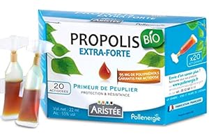 SANTE BIO EUROPE Propolis de Peuplier Bio extra forte - 20 actidoses