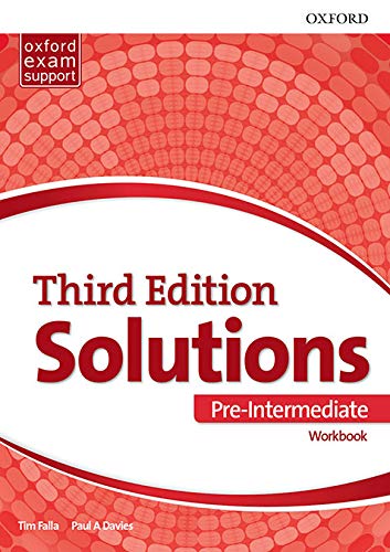 Solutions 3rd Edition Pre - Intermediate Workbook Pk (Solutions Third Edition)