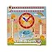 Produktbild STOBOK Lernuhr Holz Kalender Uhr Zahl Jahreszeit Datum Eule Muster Kinder Frühe Pädagogische Spielzeug Kinder Holzspielzeug