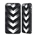 Produktbild Offizielle Caitlin Workman Holzkohle Punkt Modern Schwarz Rahmen Hülle mit Bumper aus Aluminium für Apple iPhone 6 Plus / 6s Plus