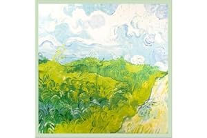 WOPLAGYREAT Foulard Donna Seta Bandana Bandane Colorate Accessori Capelli Uomo Sciarpa Quadrato Moda Unisex Colorato Versatile Accessorio Collo Testa Elegante