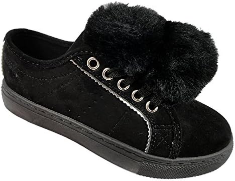 Girls Ladies Pom Pom Trainers Yeezy Boost Inspired Shoes