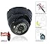 Produktbild BW BWRD3 CCTV-Kamera im Freien CCTV-Sicherheits-Dome-Kamera HD 700 Sony Effio-E TVL CCD Vandalproof Wetterfestes Metallgehäuse Home Security Camera - Schwarz
