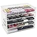 Produktbild CO-Z Acryl Makeup Box Kosmetik Aufbewahrung Kosmetik Organizer Aufbewahrungsbox Schminke clear Cosmetic Organizer Organiser set Storage Drawers mit 5 Schubladen für Home Bedroom Bathroom Bad
