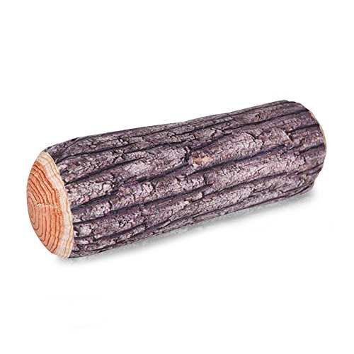 Preisvergleich Produktbild Nackenkissen ''Holzoptik'' / Nackenrolle fürs Flugzeug / Nackenkissen für Reisen / Geschenk für Frauen / Reisekissen / Preis am Stiel®