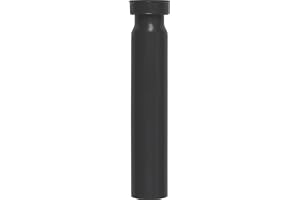 Cornat Återcyklat justeringsrör – 1 1/2 tum IG – Ø 50 mm – 250 mm längd – tillverkad av återvunnen plast – tillverkad i Tyskland kvalitet/sifon-dykrör/TEC355950R