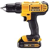 Dewalt DCD771S2/Tr Şarjlı Vidalama/Matkap Aleti, 1.5 Ah, 18V, 1500 Dev/Dk, 42 Nm Tork, Sarı/Siyah