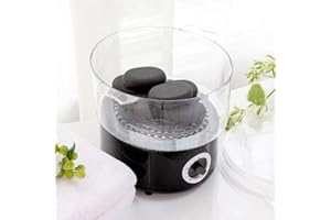 Yapasopu Spa Scaldasalviette Caldo Scalda Asciugamani, 202℉Entro 10min Vapore per Asciugamani a Riscaldamento rapido, per trattamenti Viso,Attrezzature per saloni e Uso Domestico