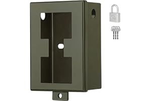 coolife Caja Protectora de Cámara de Caza es Adecuada para la Caja Metálica de Las Cámaras de Caza H881 y H881 WiFi Antirrobo para Evitar Que los Animales Salvajes se Destruyan