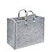 Produktbild Iittala Meno von Harri Koskinen Stofftasche, Filz, Grau, 25 x 50 x 40 cm
