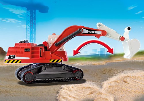 Imagen 4 de Playmobil Construcción - Excavadora de construcción (5282)