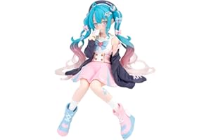 IFHDO Hatsunes Mikus Figuren Statue, Anime Figuren, 5.5inch Anime-Kollektion, Puppe Desktop-Ornamente, Geschenke für Anime-Fans, Kinder(Sitzposition)