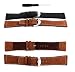 Produktbild OKCS ® Premium Apple Watch 38 mm Basic / Sport / Edition ECHT Leder Armband Erstatzband Luxus Uhrenband Strap - in Braun