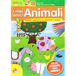 Animali e ambienti. Con adesivi