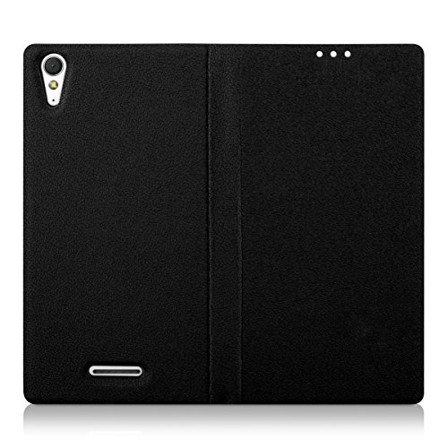 kwmobile Funda para Sony Xperia T3 Style - Carcasa con Tapa Tipo Libro para m vil - Case Protector en Negro reviews kwmobile Funda para Sony Xperia T3 Style - Carcasa con Tapa Tipo Libro para m vil - Case Protector en Negro