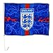 Produktbild England Blau Lightning Kfz Flagge – Mehrfarbig