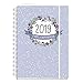 Produktbild Familienplaner Buch 2019, Buchkalender mit Gummiband, 1 Woche sind 2 Seiten, 5 bzw. 6 Spalten, Spiralbindung, Hardcover mit Blumen, viele Extras: Geburtstagskalender, Stundenplan, Monatsübersicht