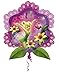 Price comparison product image Amscan 25-inch/ 63cm Disney Fairies Tinker Bell Supershape Flower Foil Balloon