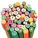 50 3D Fruit Heart Nail Art Tips Fimo Stick Rods Polymer Clay Stickers Decoration