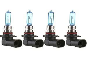 Mintice™ 4 X Car Vehicle Bright 9005/HB3 6000K Xenon Gas Halogen Headlight White Light Lamp Bulbs 100W