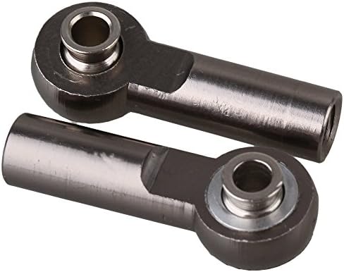 Yiguo 2pcs RC 1:8 1:10 Model Car Upgrade Parts D10044 Aluminum Alloy M4 Link Rod End Ball Joint Titanium