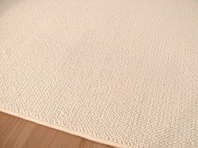 Natur Wolle Teppich Berber Malta Wollweiss in 24 Größen, Größe:300×300 cm - 2