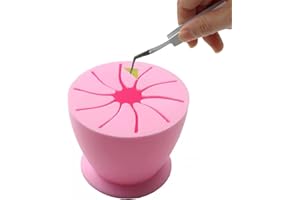 CHEDIN Vinilo de deshierbe – Accesorio de bricolaje – Colector de residuos de vinilo – Ventosa – Herramienta de recogida para eliminar vinilos adhesivos – Silhouette – HTV – Cameos – Inscripción (rosa)