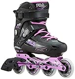 preformadas acolchado Fila Mujer Madame Houdini Inline Skate, Mujer, 010619085, Negro/Violeta, 6.5