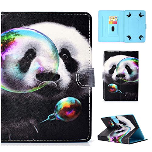 Universal Case Cover All 6.5-7.5 inch Tablet, Coopts Folio Stand Shockproof Case for iPad,Samsung,Dragon Touch,Chromo Inc,ProntoTec,NeuTab,Nextbook,Tagital,iRulu,RCA,iView and More,Bubble Panda