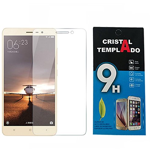 Fologar Protector de Pantalla Cristal Templado para Xiaomi Redmi 3S  3s Pro 3s Prime 5 0 