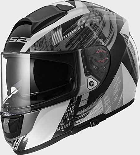 LS2 503251011XS FF325 Casco Strobe Solid, Color Negro Mate, Tamaño XS