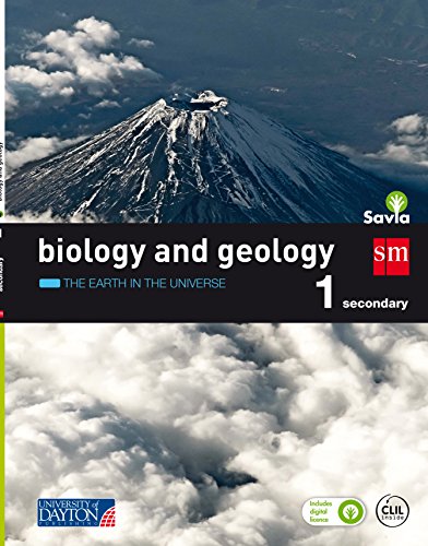 Biology and geology 1 Secondary Savia: Valencia, Cantabria, Castilla La Mancha, Cataluña, BalearesPack de 3 libros