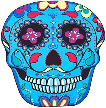 Space Climber Oversized Print Polyester Beach Towel Top Quality Round Tassel Beach Towels for Summer Travel Holiday Skull 150CM