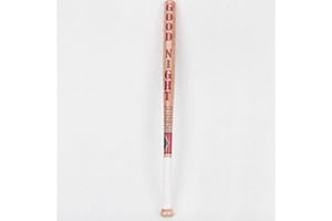 KOGUMA Suicide Squad Harley Quinn Wooden Baseball Bat Cosplay Prop Replica 85CM