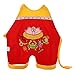Summer Neonatal Bellyband To Protect The Belly Chest Covering Lotus Red